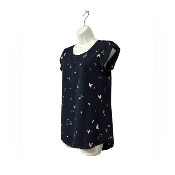 NEW, Reitmans, Chic Navy Blouse, Size XS - Picture 5 of 8